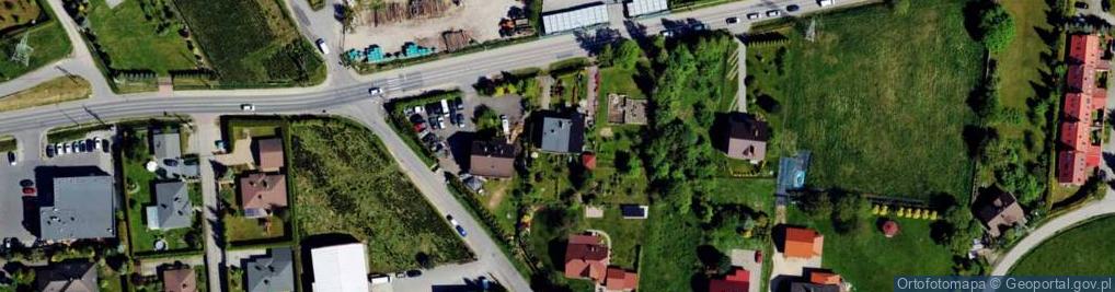 Zdjęcie satelitarne Hałcnowska ul.