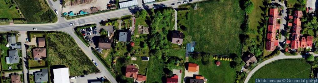 Zdjęcie satelitarne Hałcnowska ul.