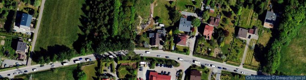 Zdjęcie satelitarne Hałcnowska ul.
