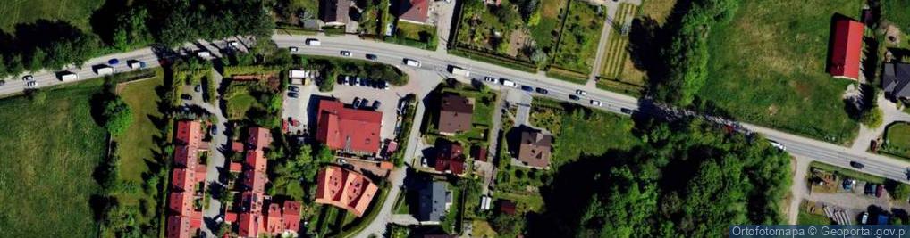 Zdjęcie satelitarne Hałcnowska ul.