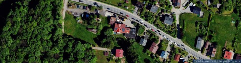 Zdjęcie satelitarne Hałcnowska ul.