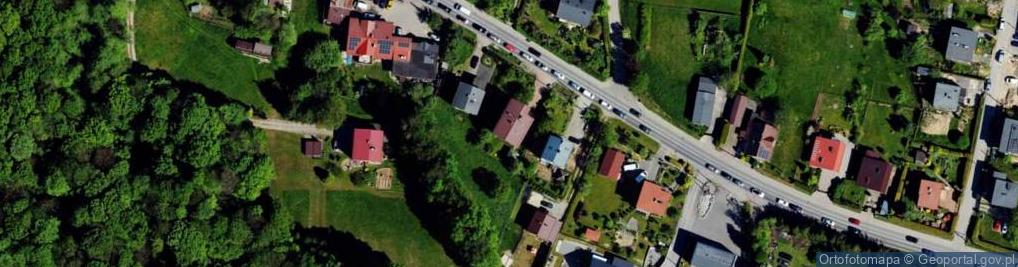 Zdjęcie satelitarne Hałcnowska ul.
