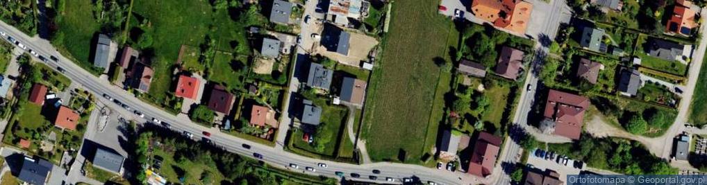 Zdjęcie satelitarne Hałcnowska ul.