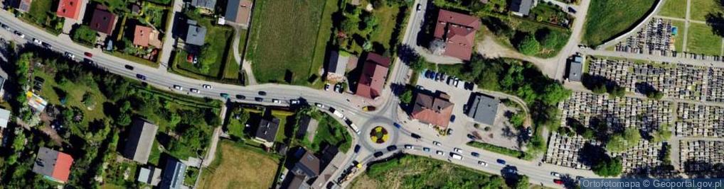 Zdjęcie satelitarne Hałcnowska ul.