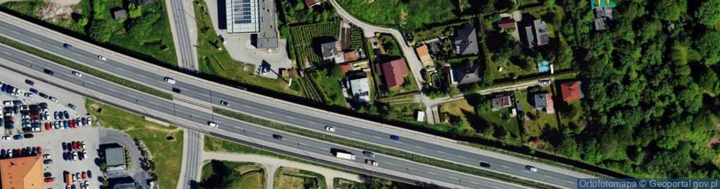 Zdjęcie satelitarne Hałcnowska ul.