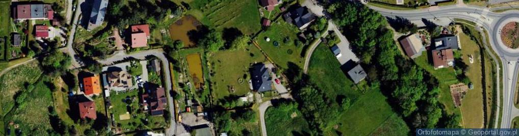 Zdjęcie satelitarne Hałcnowska ul.