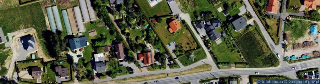 Zdjęcie satelitarne Hałcnowska ul.