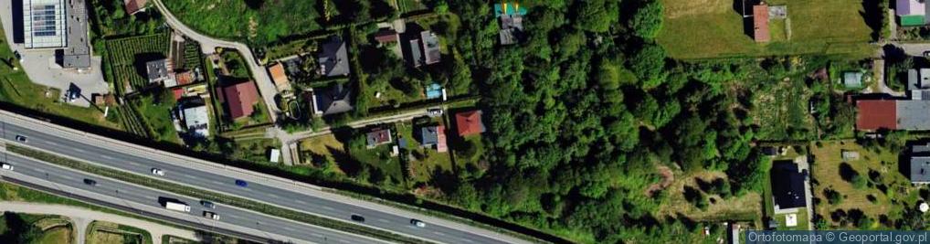 Zdjęcie satelitarne Hałcnowska ul.