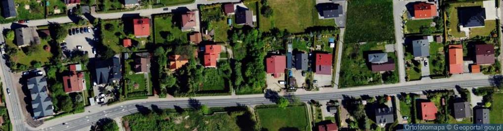 Zdjęcie satelitarne Hałcnowska ul.