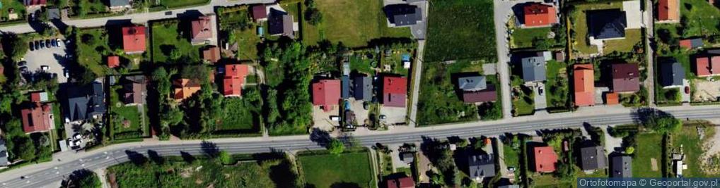 Zdjęcie satelitarne Hałcnowska ul.