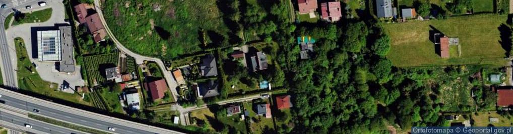 Zdjęcie satelitarne Hałcnowska ul.