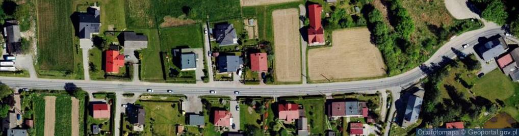 Zdjęcie satelitarne Hałcnowska ul.