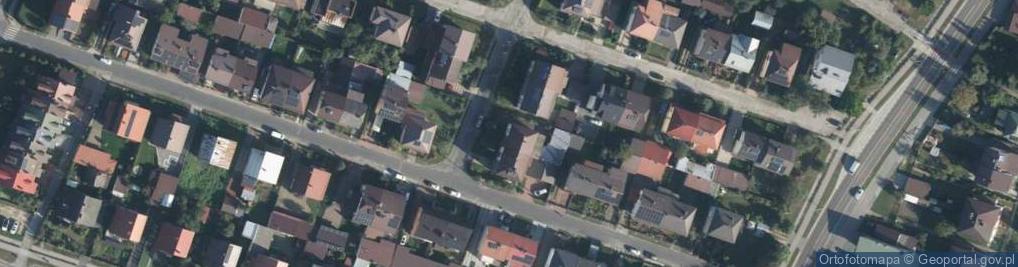 Zdjęcie satelitarne Harcerska ul.