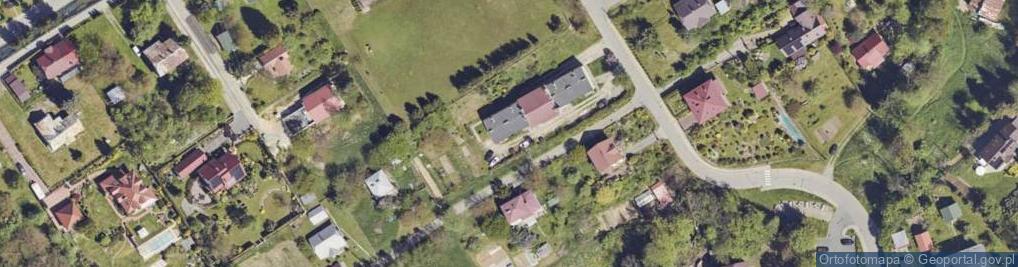 Zdjęcie satelitarne Harcerska ul.