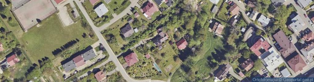 Zdjęcie satelitarne Harcerska ul.