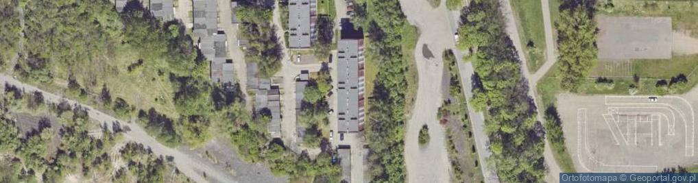 Zdjęcie satelitarne Harcerska ul.