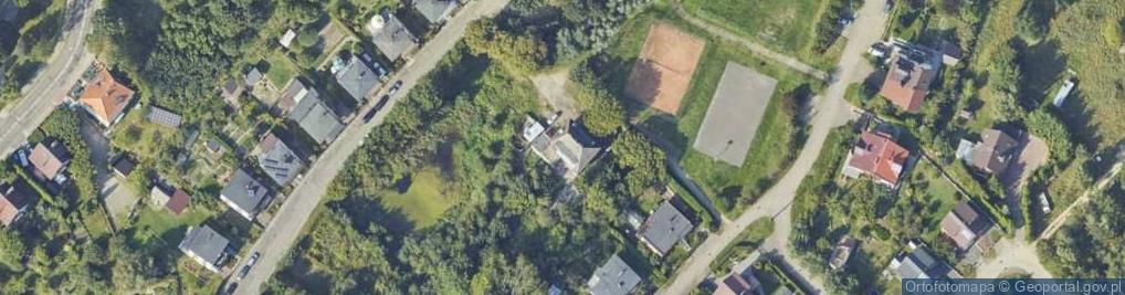 Zdjęcie satelitarne Harcerska ul.