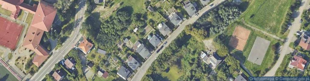 Zdjęcie satelitarne Harcerska ul.