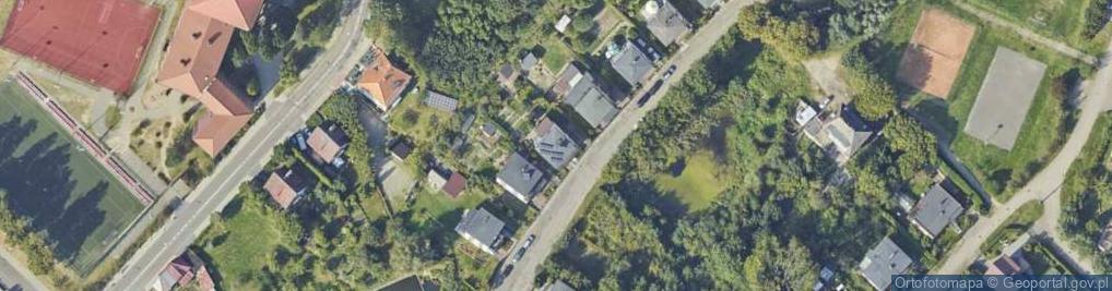 Zdjęcie satelitarne Harcerska ul.