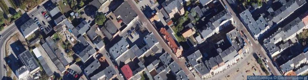 Zdjęcie satelitarne Hallera Józefa, gen. ul.