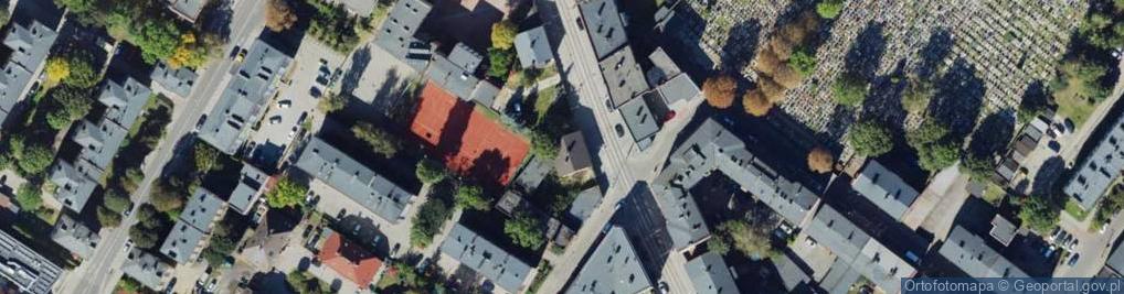 Zdjęcie satelitarne Hajducka ul.