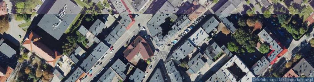 Zdjęcie satelitarne Hajducka ul.