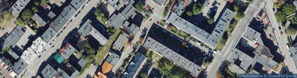 Zdjęcie satelitarne Hankego Edwarda ul.