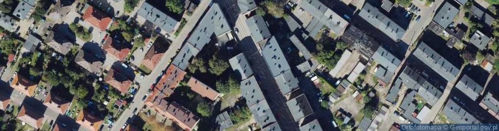 Zdjęcie satelitarne Hajducka ul.