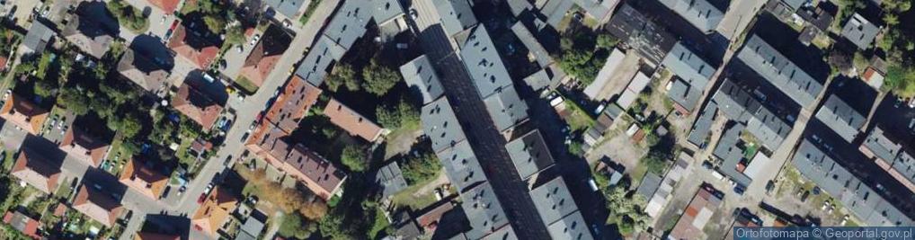 Zdjęcie satelitarne Hajducka ul.