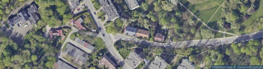 Zdjęcie satelitarne Hallera Józefa, gen. ul.