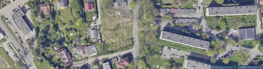 Zdjęcie satelitarne Hażlaska ul.
