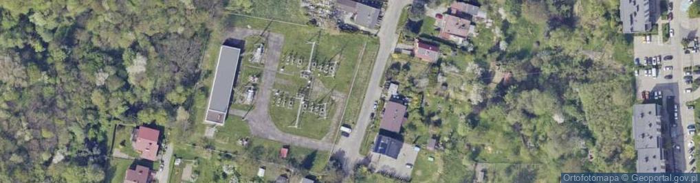 Zdjęcie satelitarne Hażlaska ul.