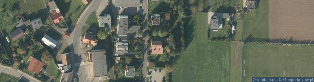 Zdjęcie satelitarne Harcerska ul.