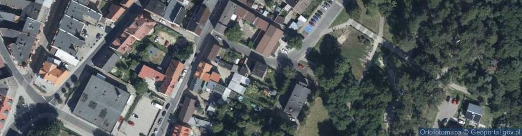 Zdjęcie satelitarne Harcerska ul.