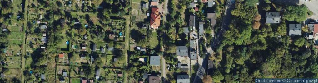 Zdjęcie satelitarne Harcerska ul.