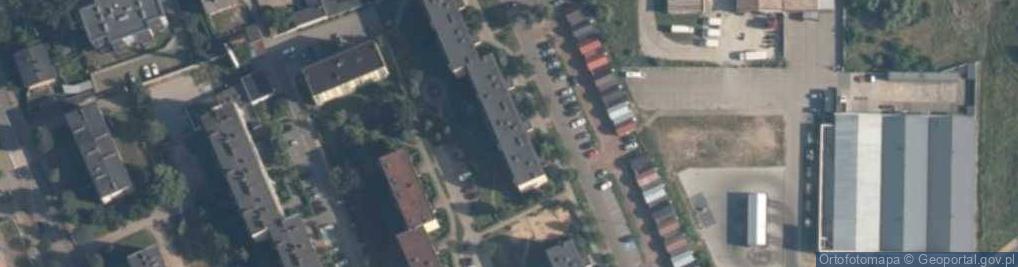 Zdjęcie satelitarne Hallera Józefa, gen. ul.