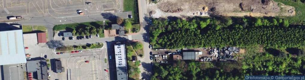 Zdjęcie satelitarne Hallera Józefa, gen. ul.