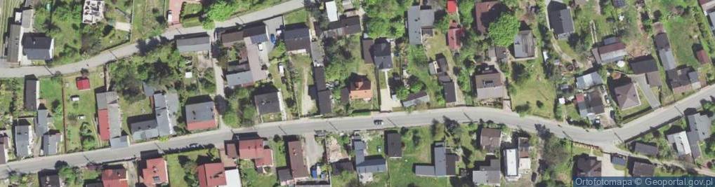 Zdjęcie satelitarne Hallerczyków ul.
