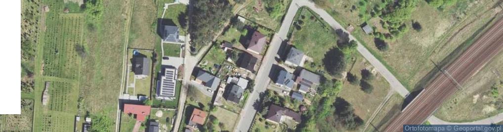 Zdjęcie satelitarne Hallerczyków ul.