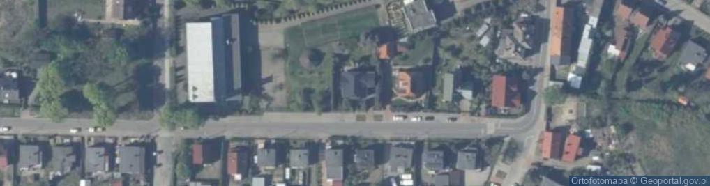 Zdjęcie satelitarne Harcerska ul.
