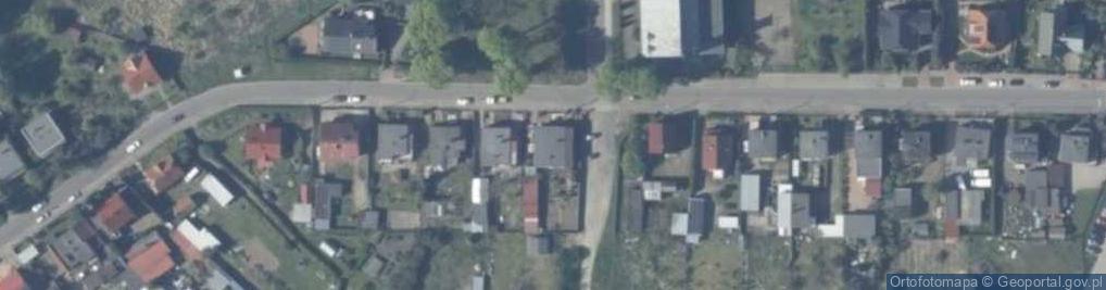 Zdjęcie satelitarne Harcerska ul.