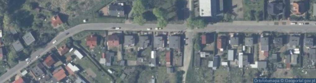 Zdjęcie satelitarne Harcerska ul.