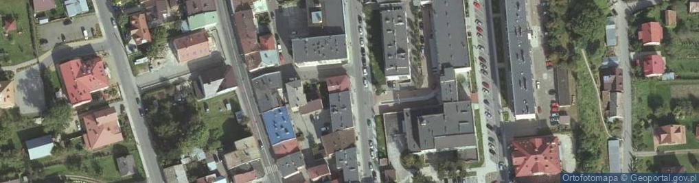 Zdjęcie satelitarne Handlowa ul.