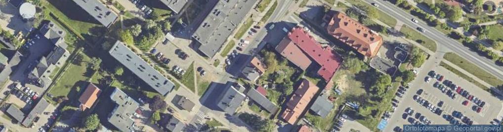 Zdjęcie satelitarne Hallera Józefa, gen. ul.