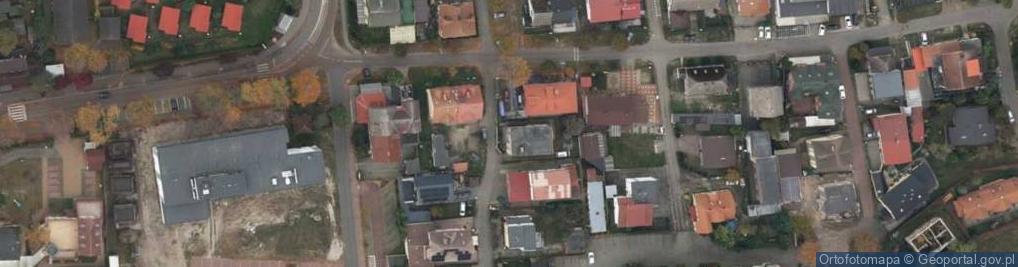 Zdjęcie satelitarne Harcerska ul.