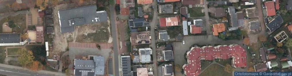 Zdjęcie satelitarne Harcerska ul.