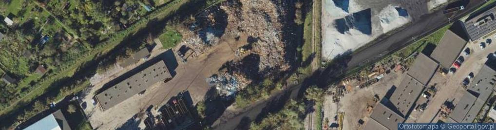 Zdjęcie satelitarne Handlowa ul.