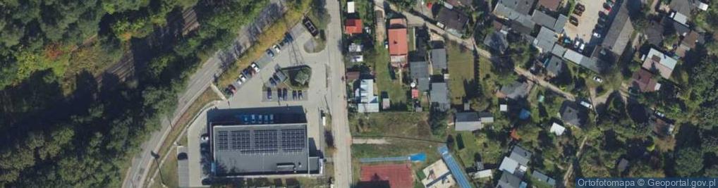 Zdjęcie satelitarne Halicka ul.