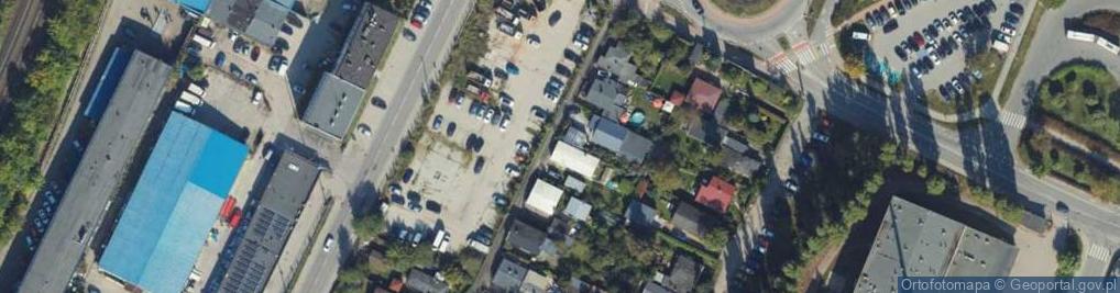 Zdjęcie satelitarne Halicka ul.