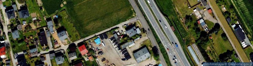 Zdjęcie satelitarne Handlowa ul.